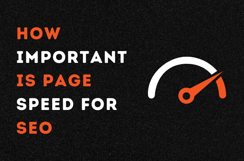 importance of page speed for seo
