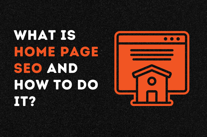 What is Home Page SEO